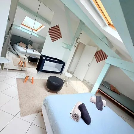 T3 Cosy Avec Piscine A Partager En Option 아파트 La Ferté-Gaucher